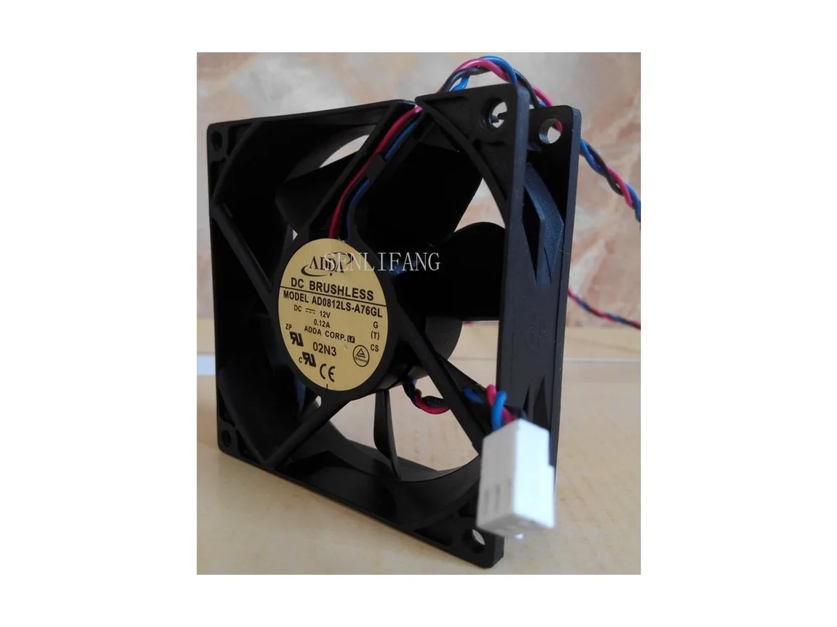 Fans Fans AD0812LS-A76GL 12V 0.12A 80x80x25mm case fan — product photo