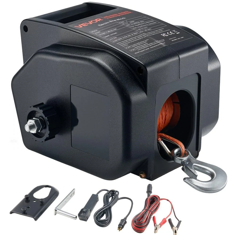 VEVOR VEVOR P2000-4 Dock Winch 12V 300W 2000 lbs — product photo