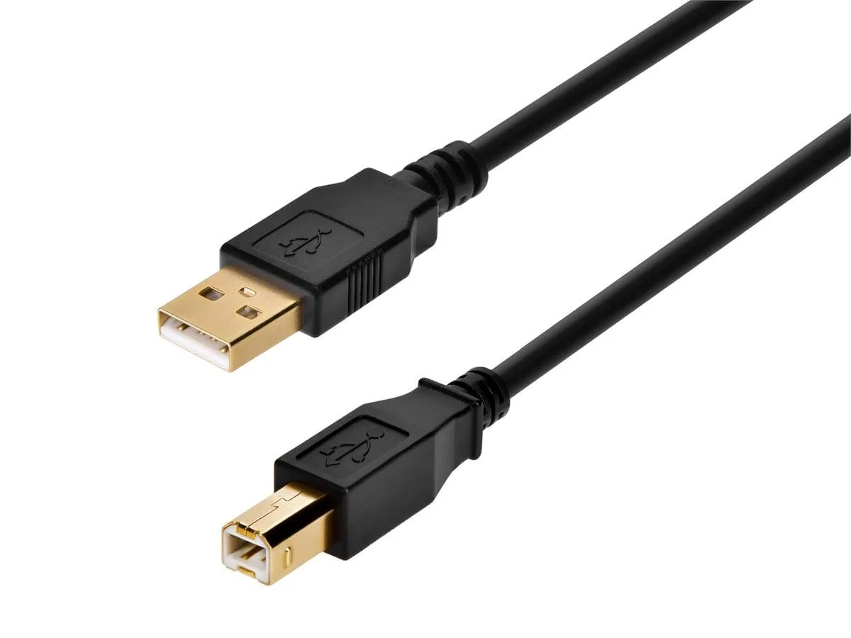 Monoprice Inc. Monoprice Inc. 5438 USB 2.0 cable 6.00 ft A male to B male 28/24AWG — product photo