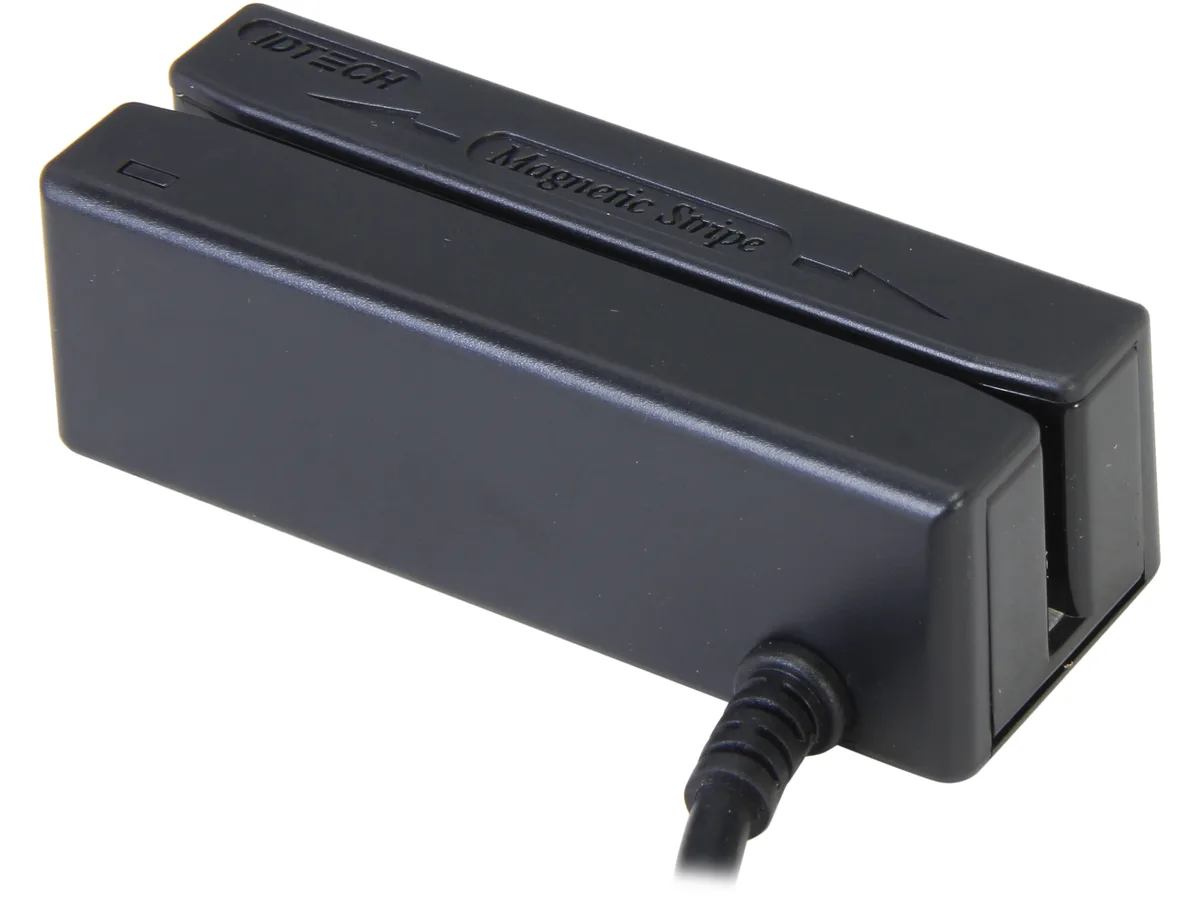 ID TECH ID TECH IDMB-334133B MiniMag II Credit Card Reader USB Keyboard Track 1 2 3 Black — product photo