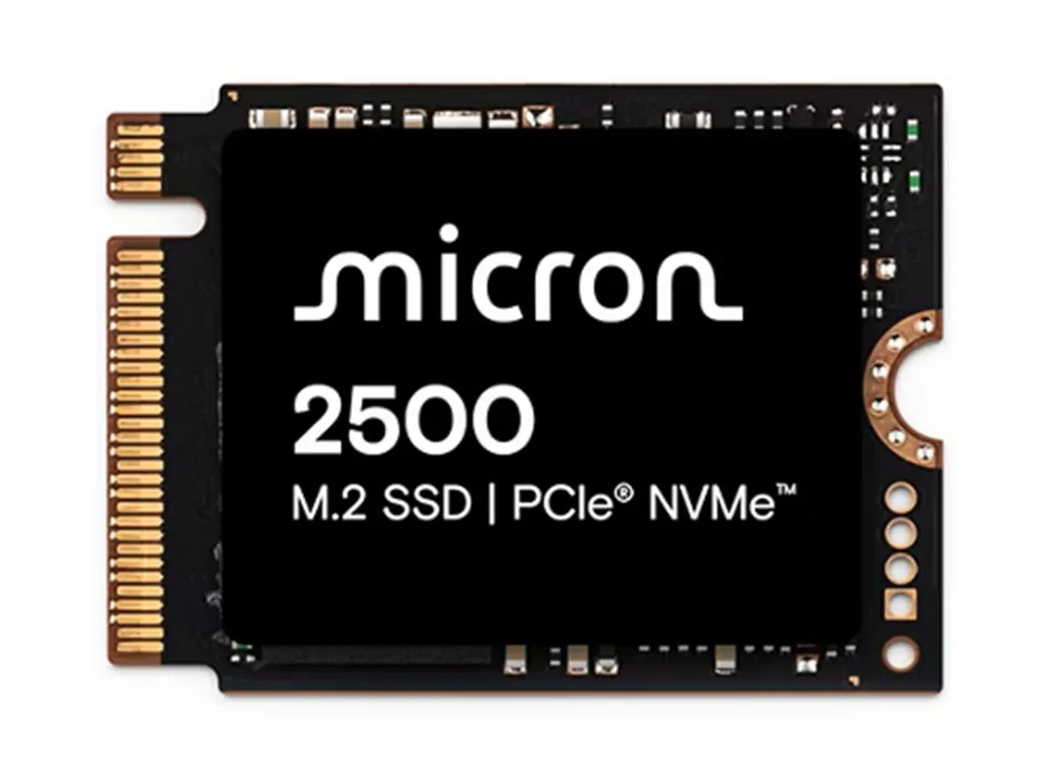 Micron Micron 2500 enterprise SSD 2TB M.2 2230 — product photo