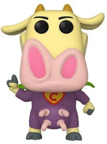 Funko Funko Pop! Animation Cow &amp; Chicken Super Cow action figure — product photo