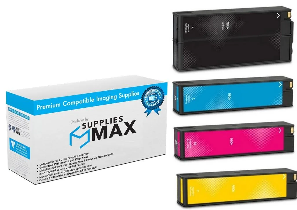 SuppliesMax SuppliesMax HP M0K0MP High Yield Inkjet Combo Pack (BK/C/M/Y) 20000 Pages — product photo