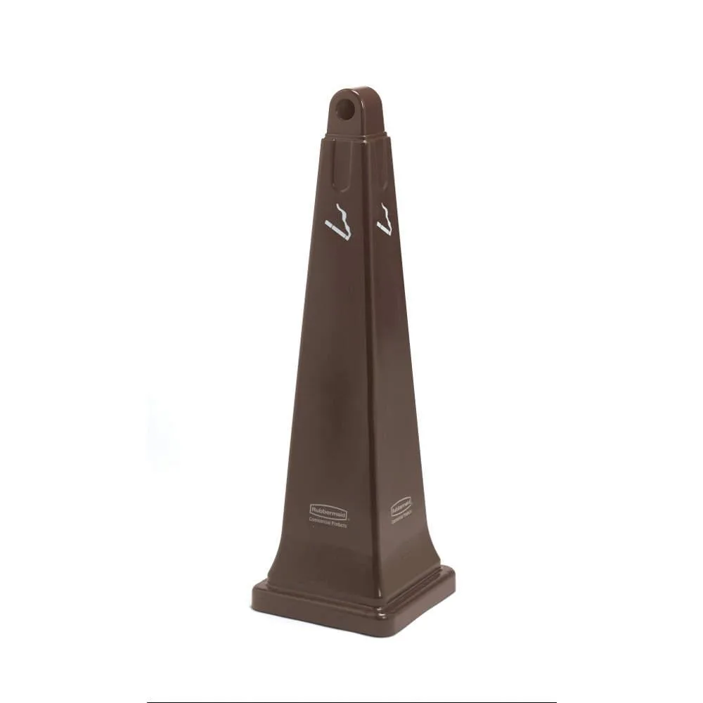 Rubbermaid Commercial Rubbermaid Commercial 257088BLA 1 gal Cigarette Receptacle 39.75 in Black — product photo
