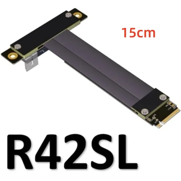 weastlinks weastlinks PCIe x4 3.0 to M.2 NVMe 2280 Riser Card 90° 15cm — product photo