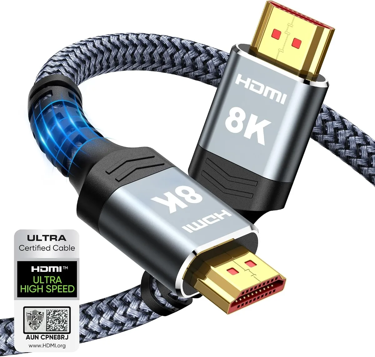 Keyence Keyence Highwings 8K HDMI 2.1 Cable 48Gbps 6.6FT — product photo