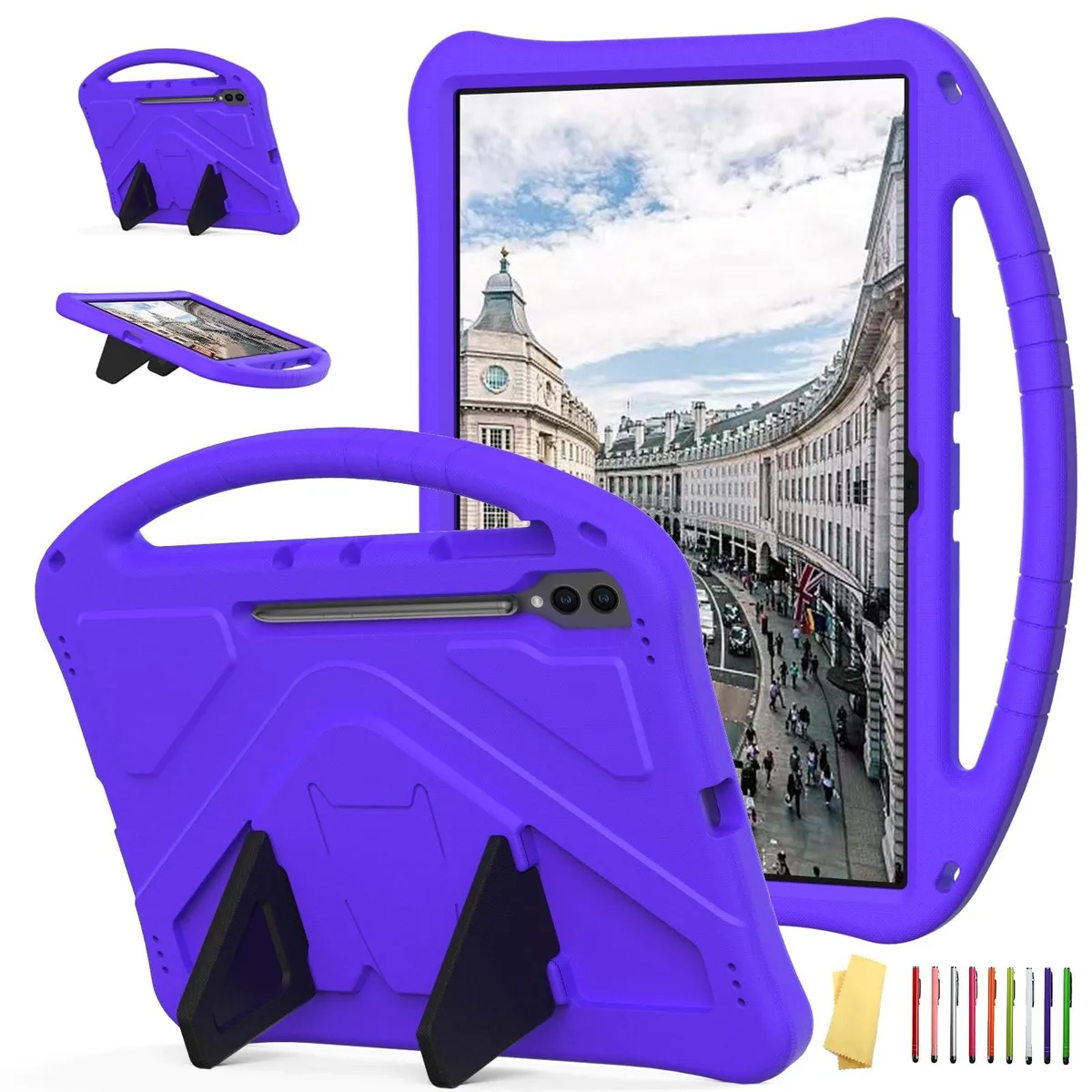 V2 Technologies V2 Technologies 2 in 1 accessory for Samsung Galaxy Tab S9 Ultra S8 Ultra 14.6 inch Purple — product photo