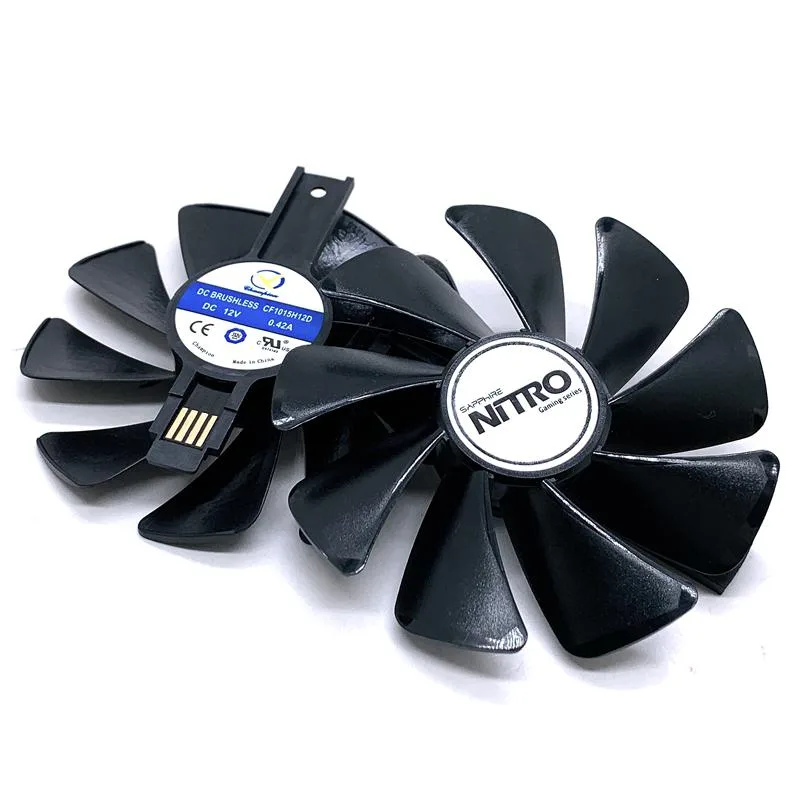 SXDOOL SXDOOL 95MM CF1015H12D VGA Cooling Fan Replacement Sapphire NITRO RX590 RX580 RX570 RX480 RX470 — product photo