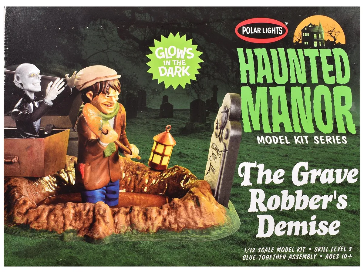Polar Lights Polar Lights POL976M Haunted Manor Grave Robber's Demise 1/12 Hobby Collectible — product photo