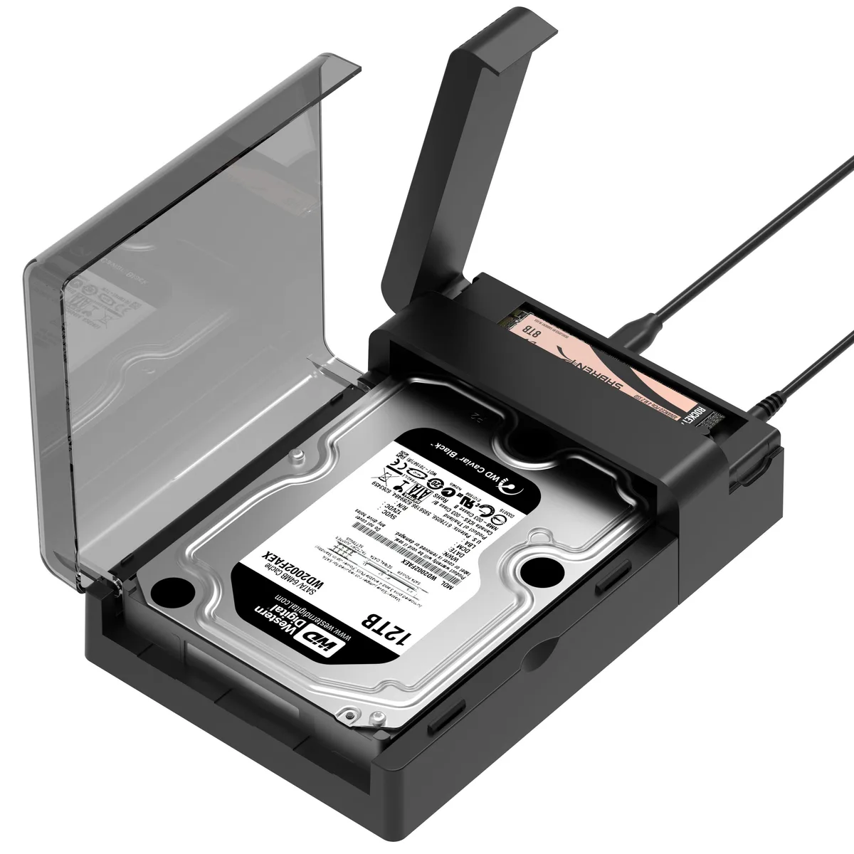 Sabrent Sabrent DS-UFNC USB-C Docking Station NVMe SATA 2.5 3.5 10Gbps — product photo