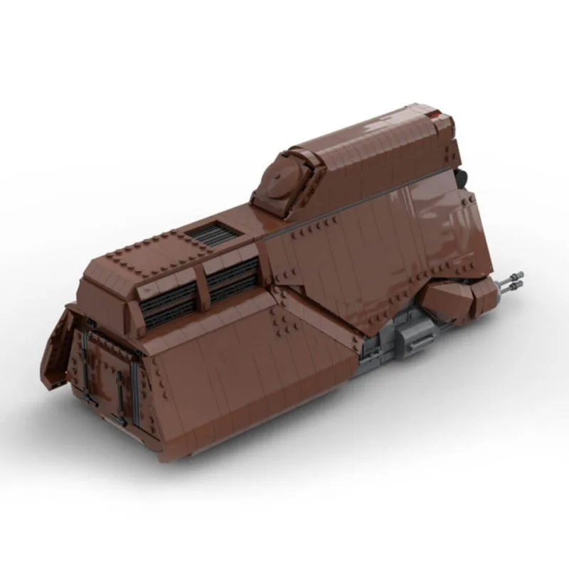 ZITIANYOUBUILD ZITIANYOUBUILD MOC-107021 Tech Multi-troop transporters 1866PCS Brown — product photo