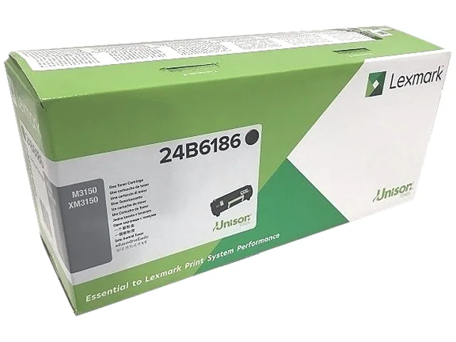 Lexmark Lexmark 24B6186 Black Toner Cartridge 16000 Pages — product photo