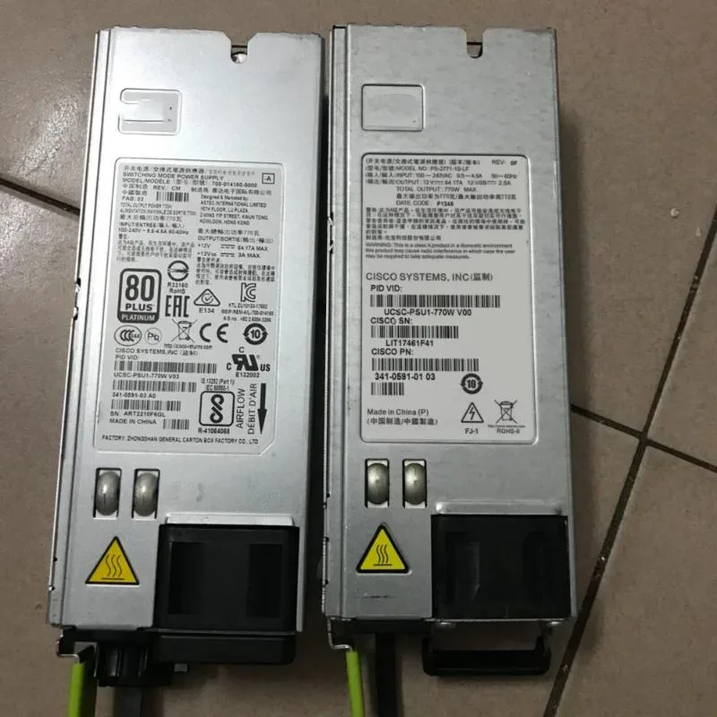 Supersuperuncle Supersuperuncle UCSC-PSU1-770W C220 C230 C240 M5 Server Power Supply 341-0591-04 — product photo