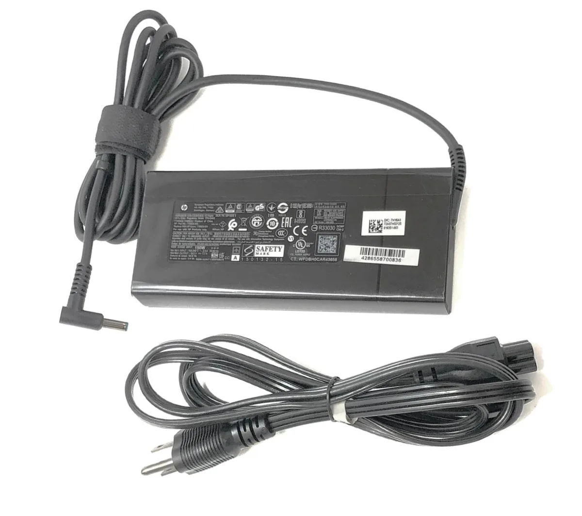 HP HP TPN-DA03 150W 19.5V 7.7A power adapter — product photo