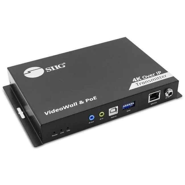 SIIG, Inc SIIG, Inc CEH27F11S1 4K 60Hz 18Gbps HDMI over IP Matrix Transmitter 394ft Repeater — product photo