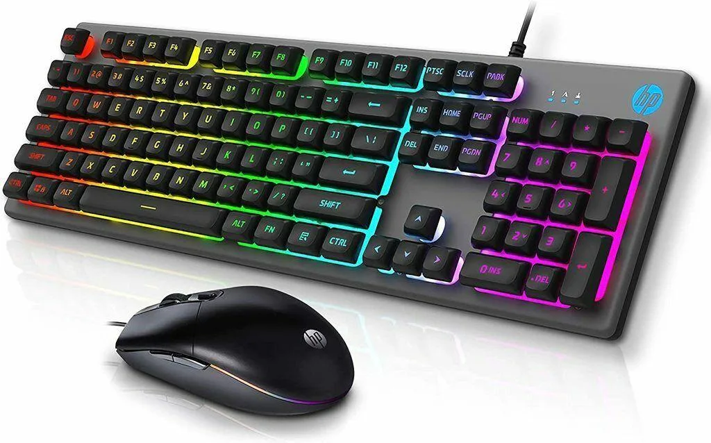 HP HP KM300F/SPN Spanish Gaming Keyboard & Mouse Combo — product photo