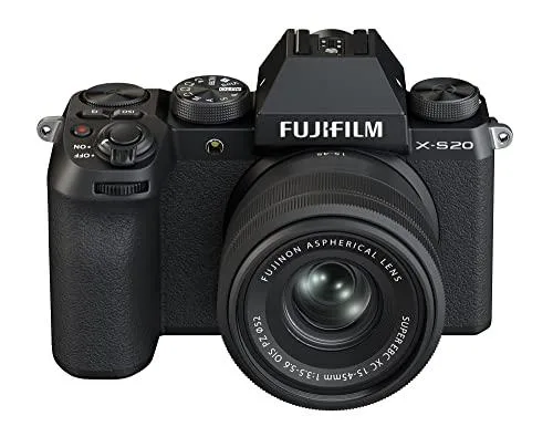 FUJIFILM FUJIFILM X-S20 XC15-45mm Lens Kit compact mirrorless camera — product photo