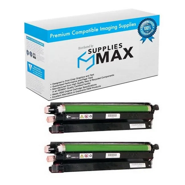 SuppliesMax SuppliesMax Black Drum Unit 2-pack 55000 pages 331-8434K_2PK — product photo