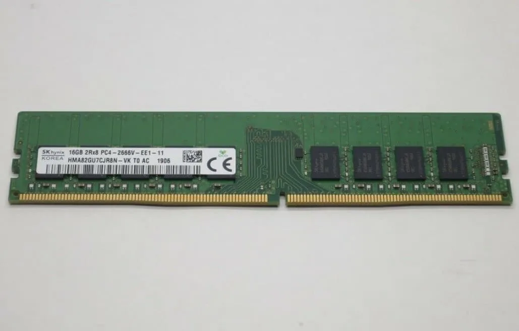 SK hynix SK hynix HMA82GU7CJR8N-VK 16GB 2Rx8 DDR4-2666 ECC UDIMM — product photo