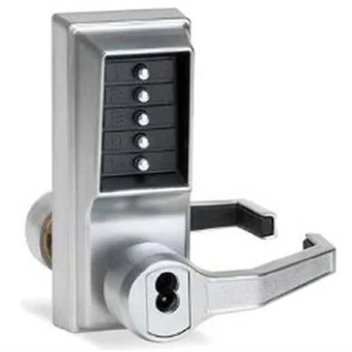Simplex Simplex L1021C-LH-26D Satin Chrome Left Hand Door Lock — product photo