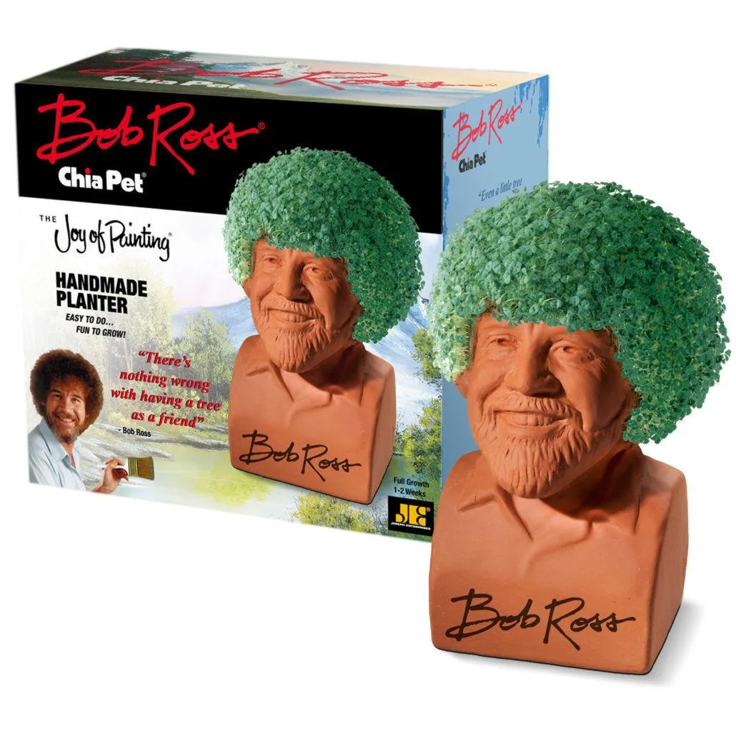 Joseph Enterprises Joseph Enterprises Chia Pet Planter Bob Ross Edition — product photo