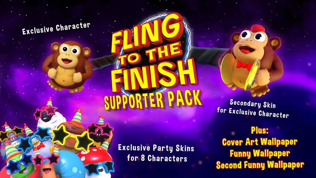 Daedalic Entertainment Daedalic Entertainment 64689 Fling to the Finish Supporter Pack downloadable game — product photo