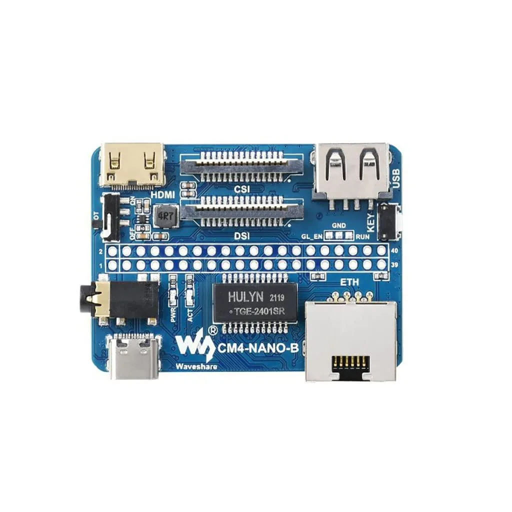 LORDWORLD LORDWORLD Nano Base Board (B) CM4 40PIN GPIO USB 2.0 3.5mm — product photo
