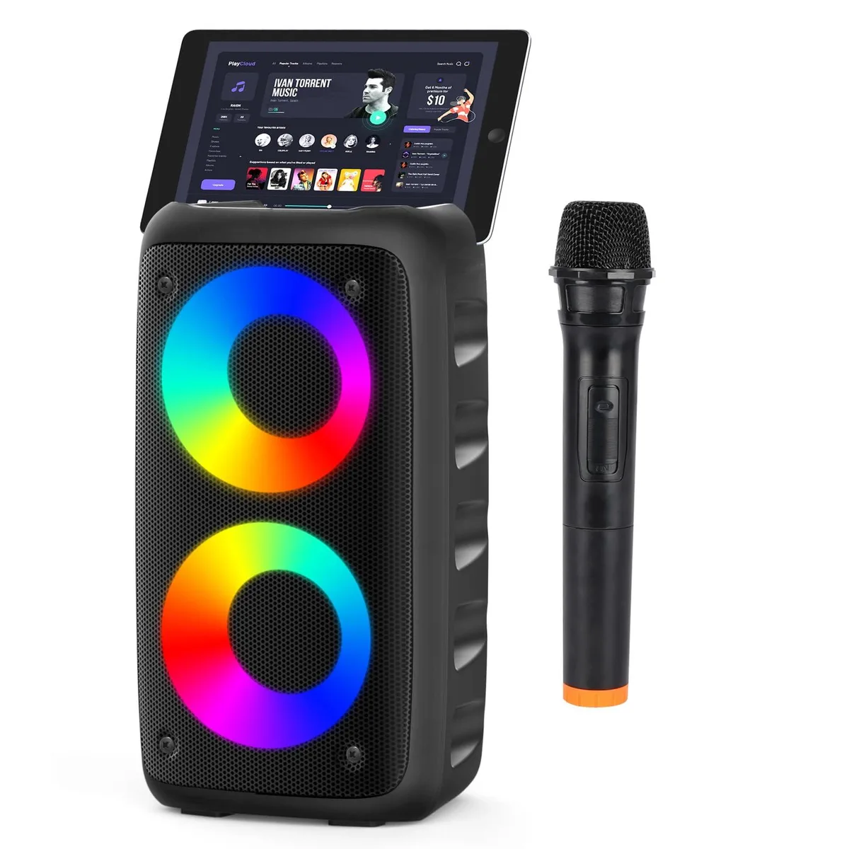 Bluechok 3317 Karaoke System 10W Battery Powered — product photo