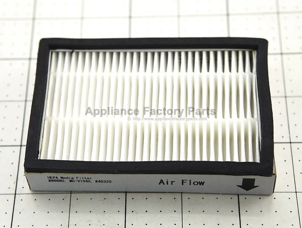 Appliance Factory Parts Appliance Factory Parts 46-2300-09 HEPA Exhaust Filter V7500 Series 9658/9 appliance part — product photo