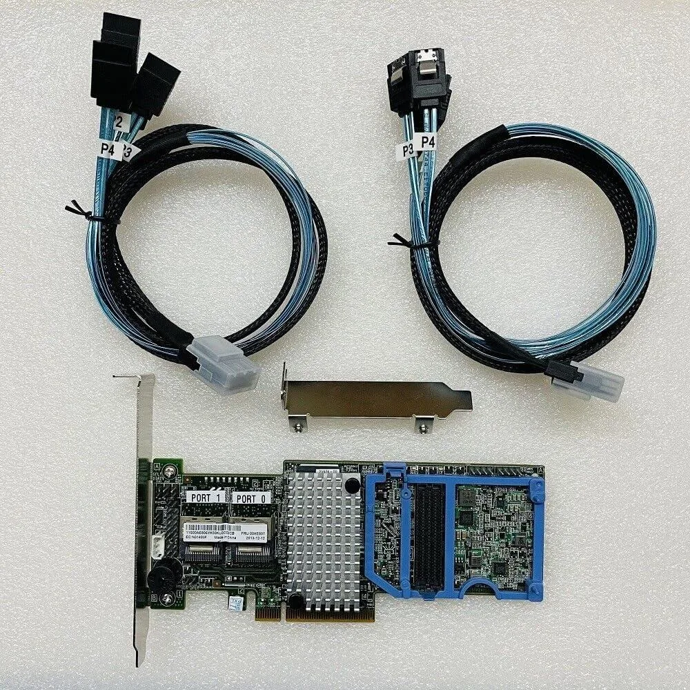 LSI LSI M5110 8-Port 6Gbps PCI-e IT Mode FW:P20 S2308 9207-8 I+2*SFF8087 SATA network card — product photo