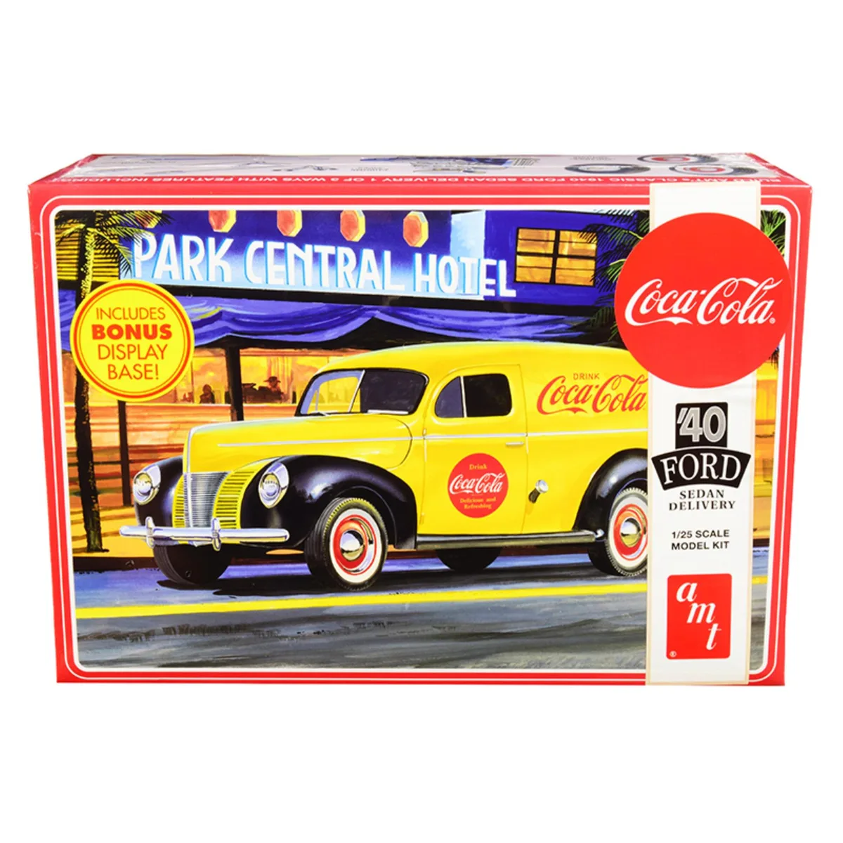 AMT AMT 1940 Ford Sedan Delivery Van Coca-Cola 1/25 Scale Model Kit — product photo