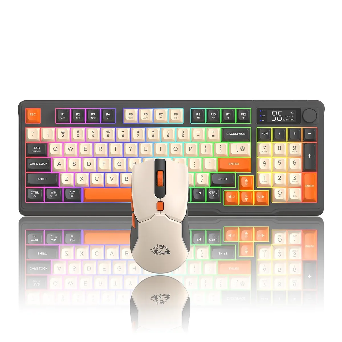 Redragon T96 Gaming Keyboard & Mouse Combo 104-Key 4000 DPI — product photo