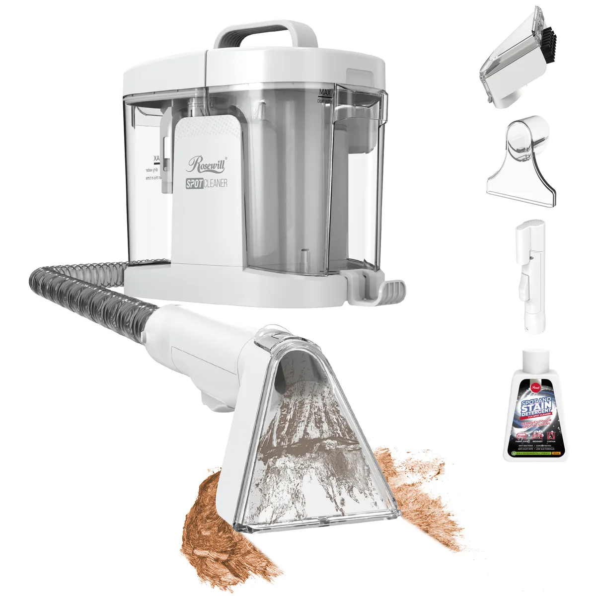 Rosewill Rosewill RHFC-26001WH Portable Carpet Spot Cleaner 17 Kpa 550 W White — product photo