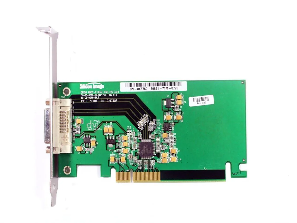 DELL DELL Silicon Image X8760 DVI PCI-Express x16 video card accessory — product photo