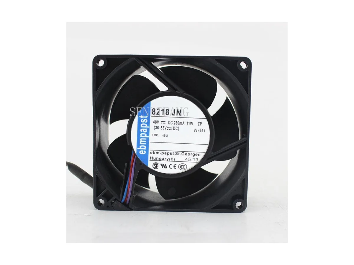 Fans Fans 8218 JN 48V 11W 80x80x38mm 2-wire Server Square Fan — product photo