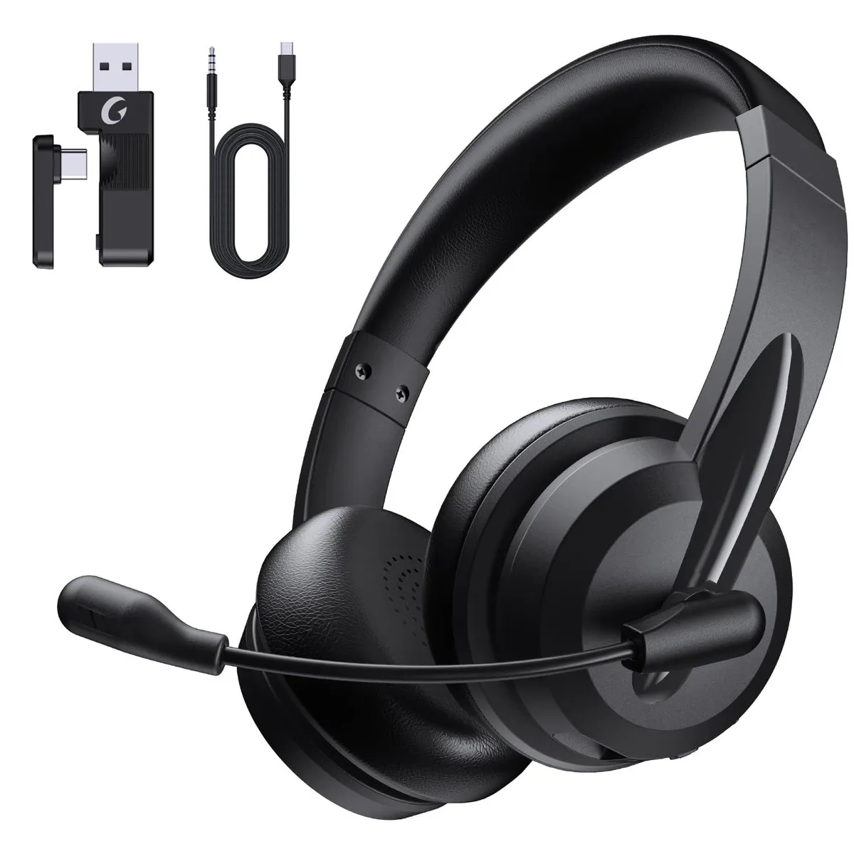 AOC Spark 06 Bluetooth Headset Black 5.3 30h 36ft — product photo