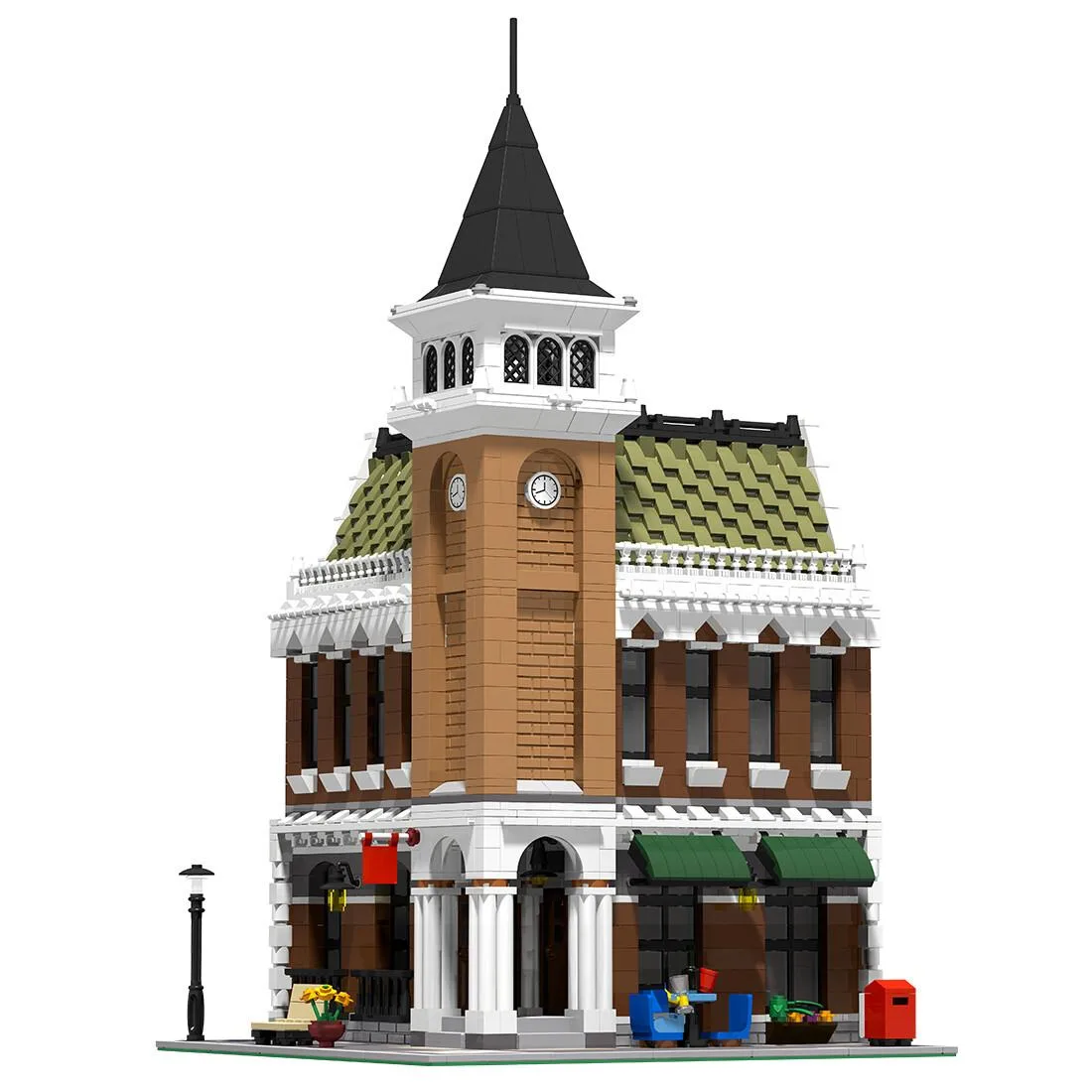 ZITIANYOUBUILD ZITIANYOUBUILD MOC-118705 Corner Pub 2851 Parts Building Set — product photo