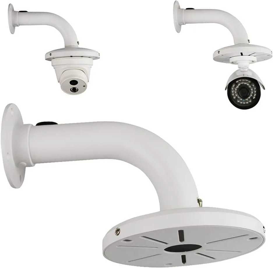 PISKEKAT PISKEKAT Security Camera Mount Bracket 9.4 inch White — product photo