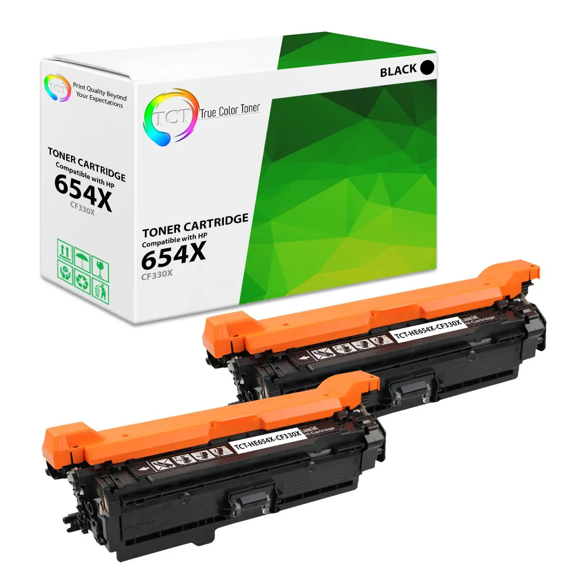 True Color Toner True Color Toner CF330X Black Toner Cartridge 2 Pack — product photo
