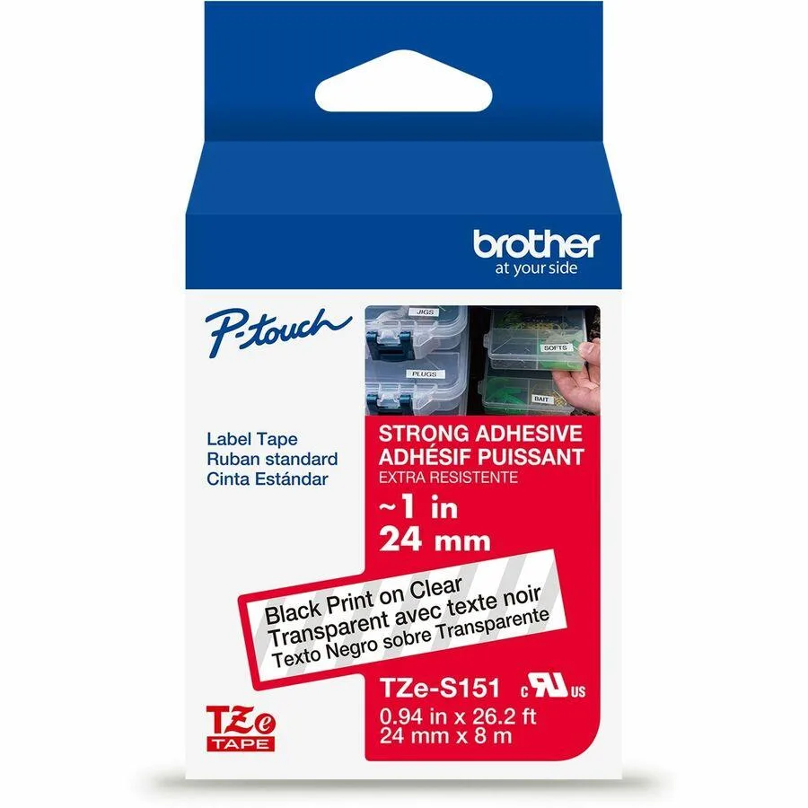 Brother Brother TZeS151 Strong Adhesive Label Tape 24mm — product photo