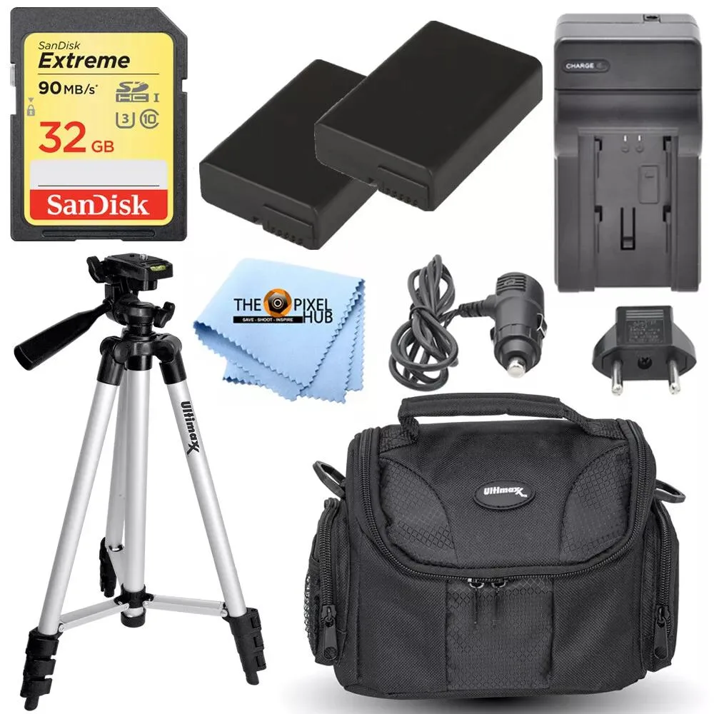 Ultimaxx Ultimaxx Accessory Bundle with 57" Tripod for Nikon D3400 D3500 D5100 D5200 D5300 D5500 D5600 — product photo