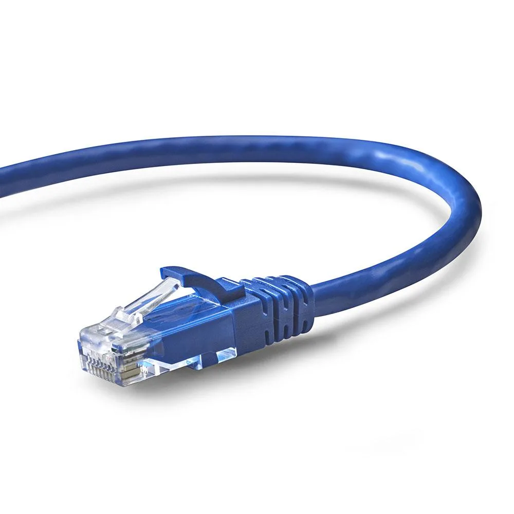 NavePoint NavePoint Cat6 UTP Snagless Ethernet Cable 15 FT 10 Gbps Blue 10-Pack — product photo
