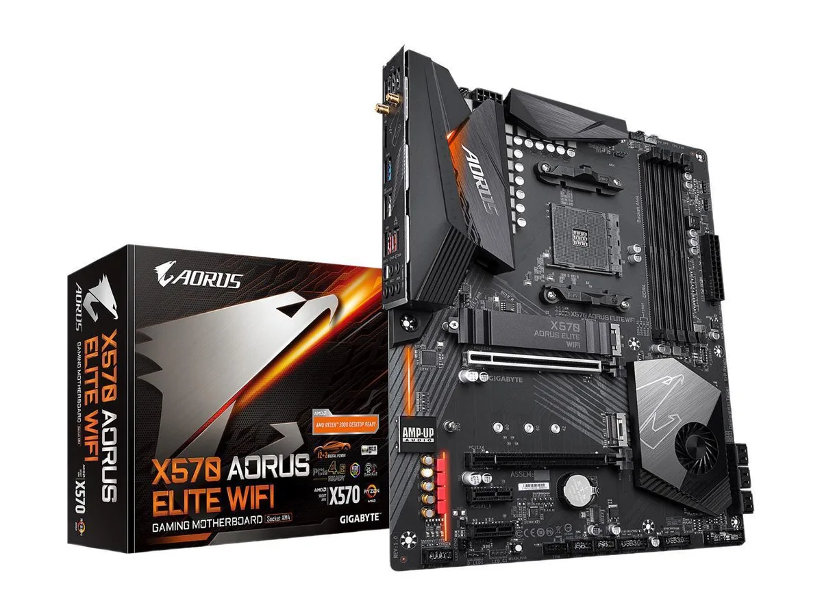 GIGABYTE GIGABYTE X570 AORUS ELITE WIFI International Version AMD motherboard — product photo