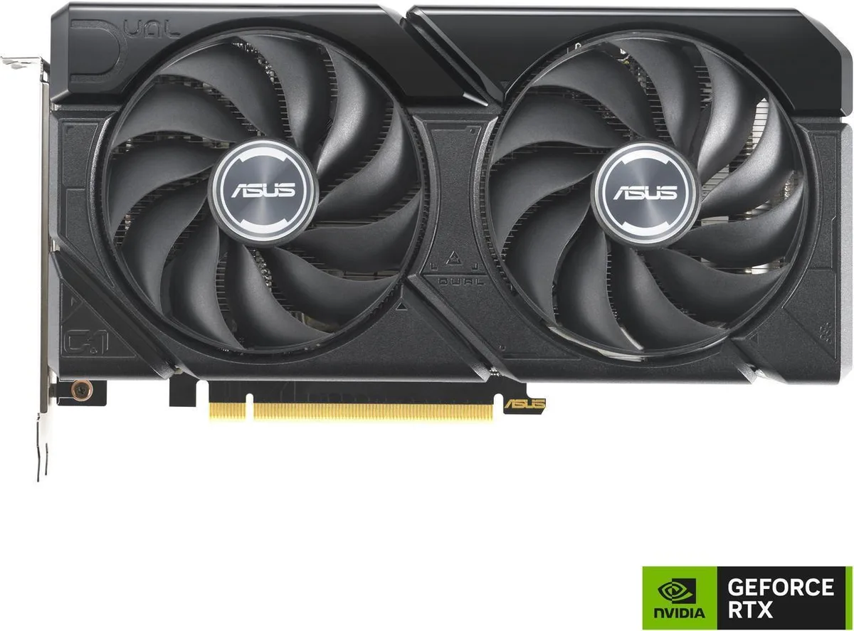 ASUS ASUS Dual GeForce RTX 4060 Ti EVO OC Edition 8GB graphics card — product photo