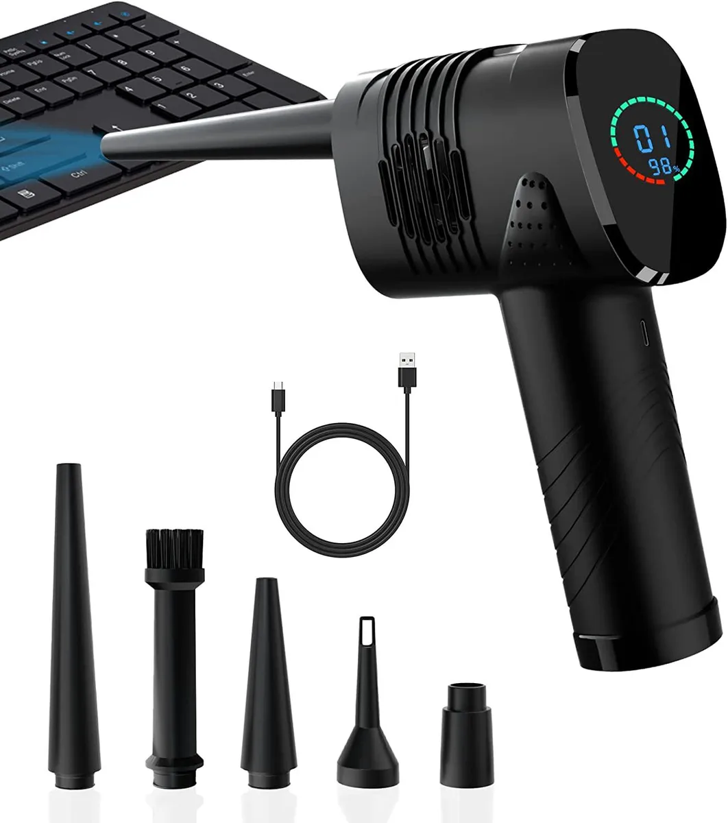 Corn Electronics Corn Electronics 6000mAh Cordless Air Compressor Black — product photo