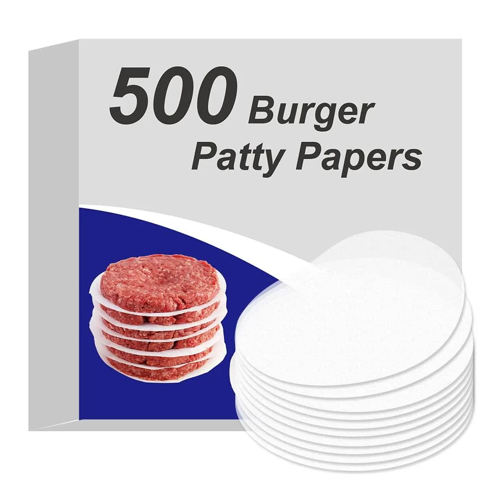  Burger Patty Paper Round 4.5 Inch 500 Sheets — product photo