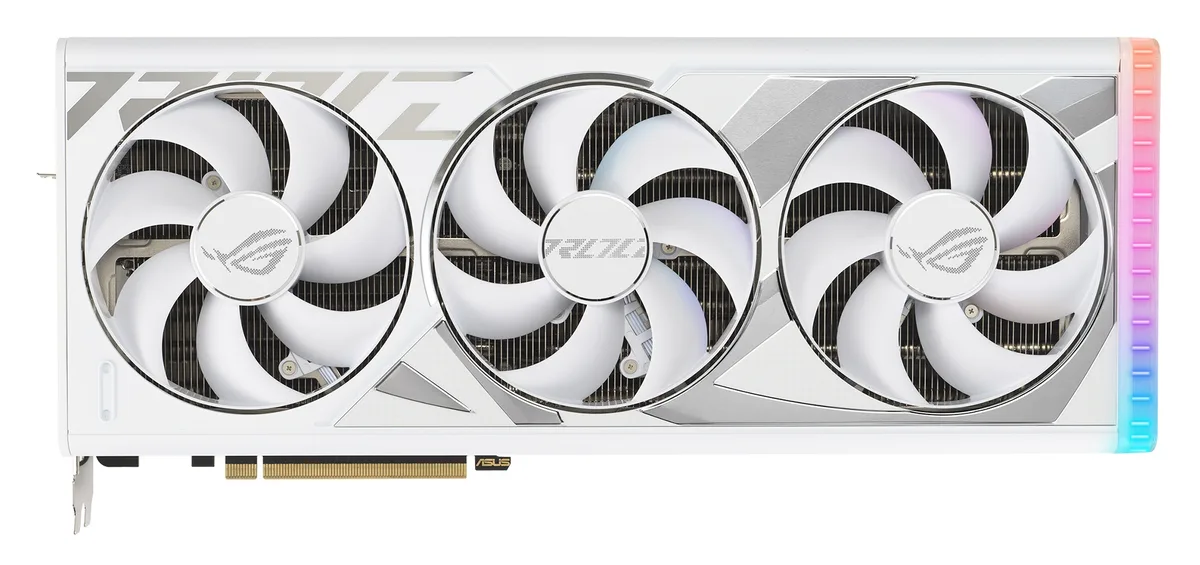 ASUS ASUS ROG-STRIX-RTX4090-24G-WHITE graphics card — product photo