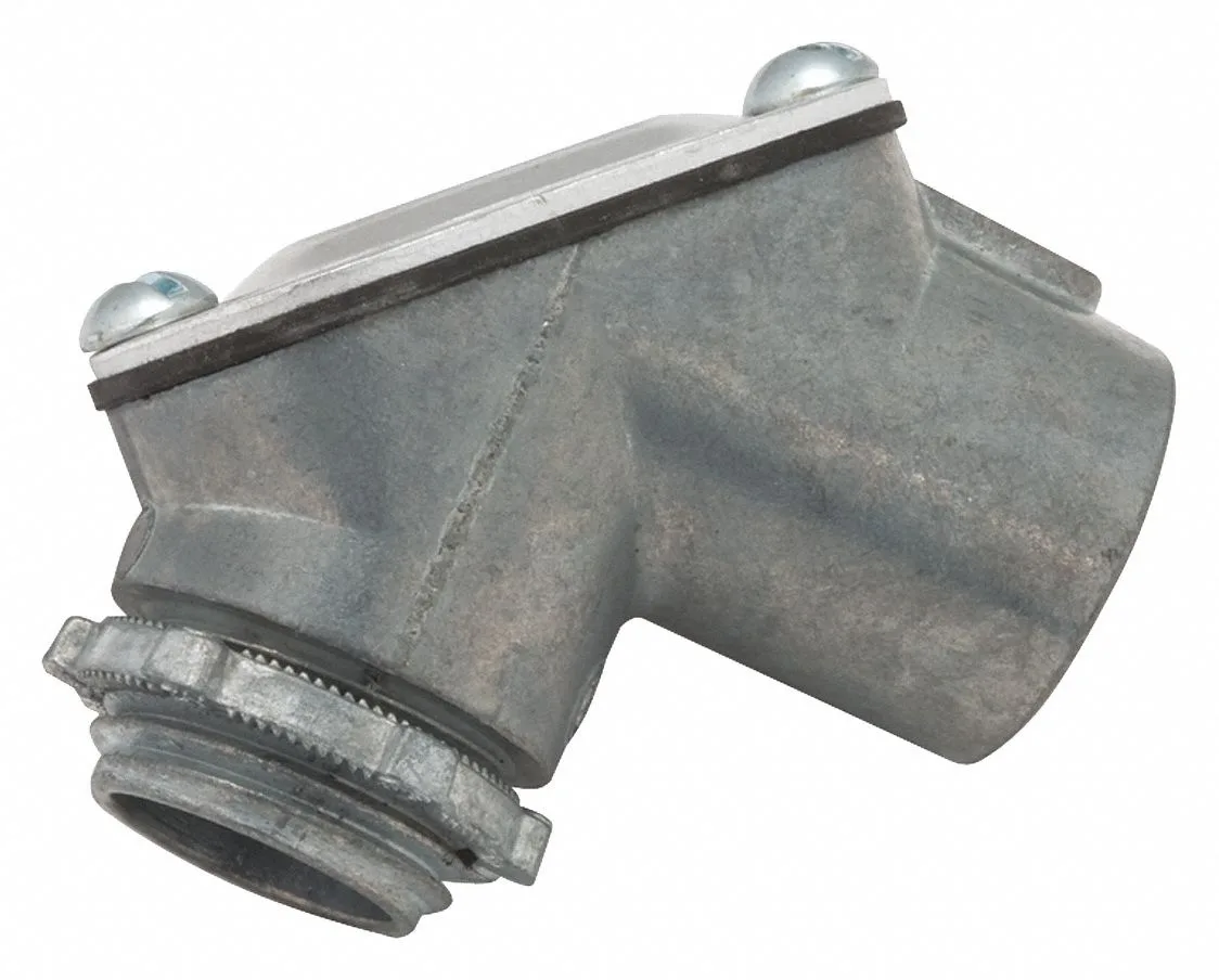 Hubbell Incorporated Hubbell Incorporated RACO 2662 Pulling Elbow 1/2" Zinc Threaded — product photo