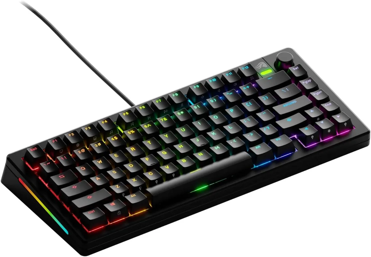 usbroway usbroway GMMK 3 75% Gaming Keyboard with Knob Black — product photo