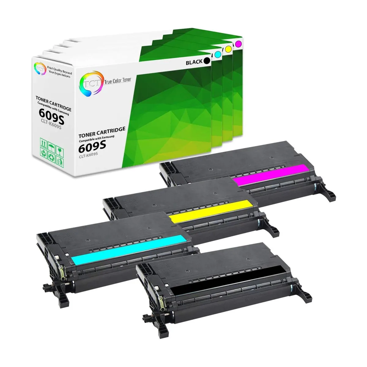 True Color Toner True Color Toner 609S 4 Pack toner cartridge 7000 pages — product photo